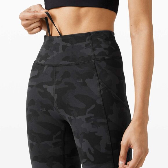 Lululemon Invigorate High-Rise Tight 25" Incognito Camo Multi Grey - Picture 4 of 9